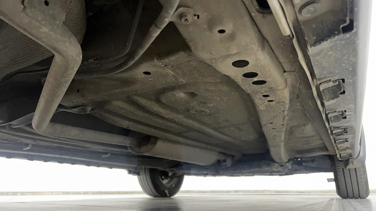 Used 2021 Maruti Suzuki Ignis Zeta AMT Petrol Petrol Automatic extra REAR RIGHT UNDERBODY VIEW