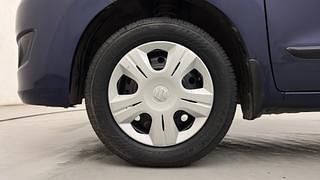 Used 2017 Maruti Suzuki Wagon R 1.0 [2010-2019] VXi Petrol Manual tyres LEFT FRONT TYRE RIM VIEW