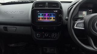 Used 2020 Renault Kwid 1.0 RXT Opt Petrol Manual interior MUSIC SYSTEM & AC CONTROL VIEW