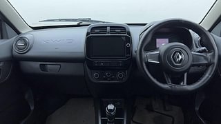 Used 2021 renault Kwid 1.0 RXT Opt Petrol Manual interior DASHBOARD VIEW