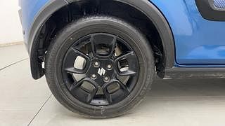 Used 2017 Maruti Suzuki Ignis [2017-2020] Zeta AMT Petrol Petrol Automatic tyres LEFT REAR TYRE RIM VIEW