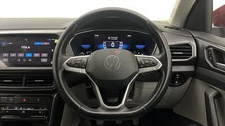 Used 2021 Volkswagen Taigun Topline 1.0 TSI MT Petrol Manual interior STEERING VIEW