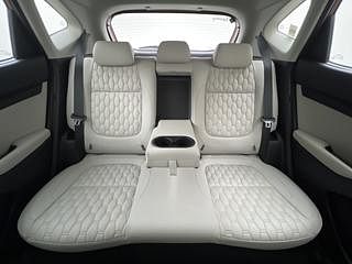 Used 2021 Kia Seltos HTX G Petrol Manual interior REAR SEAT CONDITION VIEW