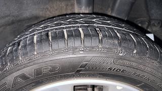 Used 2014 Hyundai Grand i10 [2013-2017] Asta AT 1.2 Kappa VTVT Petrol Automatic tyres LEFT REAR TYRE TREAD VIEW