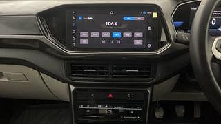 Used 2021 Volkswagen Taigun Topline 1.0 TSI MT Petrol Manual interior MUSIC SYSTEM & AC CONTROL VIEW