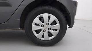 Used 2012 Hyundai i10 [2010-2016] Magna 1.2 Petrol Petrol Manual tyres LEFT REAR TYRE RIM VIEW