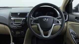 Used 2011 Hyundai Verna [2011-2015] Fluidic 1.6 VTVT EX Petrol Manual interior STEERING VIEW