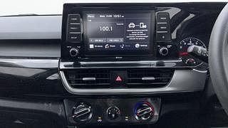 Used 2021 Kia Seltos HTK Plus G Petrol Manual interior MUSIC SYSTEM & AC CONTROL VIEW