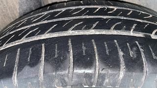Used 2013 Skoda Rapid [2011-2016] Elegance Plus Diesel MT Diesel Manual tyres RIGHT REAR TYRE TREAD VIEW