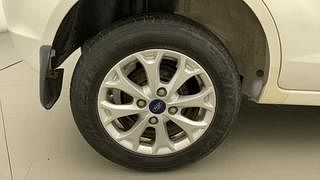 Used 2012 Ford Figo [2010-2015] Duratorq Diesel Titanium 1.4 Diesel Manual tyres RIGHT REAR TYRE RIM VIEW
