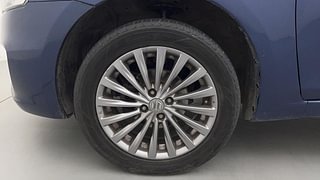 Used 2018 maruti-suzuki Ciaz Alpha Petrol Petrol Manual tyres LEFT FRONT TYRE RIM VIEW