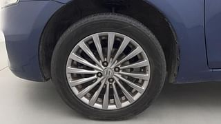Used 2018 maruti-suzuki Ciaz Alpha Petrol Petrol Manual tyres LEFT FRONT TYRE RIM VIEW
