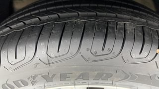 Used 2021 Mahindra XUV 300 W8 Petrol Petrol Manual tyres LEFT FRONT TYRE TREAD VIEW