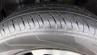 Used 2021 Nissan Magnite XV Premium Petrol Manual tyres LEFT FRONT TYRE TREAD VIEW