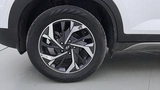 Used 2021 Hyundai Creta SX (O) Diesel Diesel Manual tyres RIGHT REAR TYRE RIM VIEW
