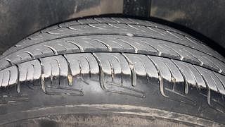 Used 2015 Volkswagen Polo [2015-2019] Trendline 1.2L (P) Petrol Manual tyres LEFT REAR TYRE TREAD VIEW