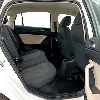 Used 2022 Volkswagen Virtus Comfortline 1.0 TSI MT Petrol Manual interior RIGHT SIDE REAR DOOR CABIN VIEW