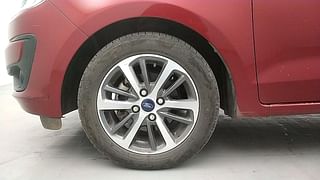 Used 2020 Ford Figo [2019-2021] Titanium Petrol Petrol Manual tyres LEFT FRONT TYRE RIM VIEW