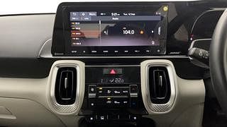 Used 2020 Kia Sonet HTX Plus 1.5 Diesel Manual interior MUSIC SYSTEM & AC CONTROL VIEW