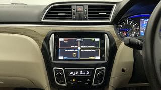 Used 2018 Maruti Suzuki Ciaz Alpha Petrol Petrol Manual interior MUSIC SYSTEM & AC CONTROL VIEW