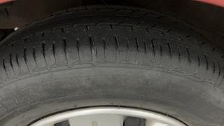 Used 2010 Hyundai i10 [2007-2010] Sportz 1.2 Petrol Petrol Manual tyres LEFT FRONT TYRE TREAD VIEW