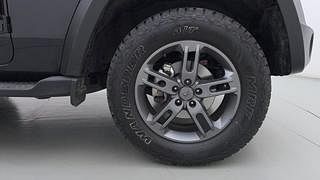 Used 2022 Mahindra Thar LX 4 STR Hard Top Petrol AT Petrol Automatic tyres RIGHT FRONT TYRE RIM VIEW