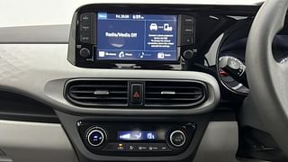 Used 2020 Hyundai Grand i10 Nios Sportz 1.2 Kappa VTVT CNG Petrol+cng Manual interior MUSIC SYSTEM & AC CONTROL VIEW