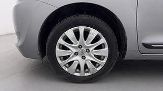 Used 2016 Maruti Suzuki Baleno [2015-2019] Alpha Petrol Petrol Manual tyres LEFT FRONT TYRE RIM VIEW