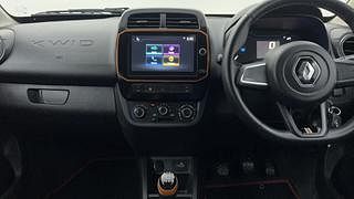 Used 2021 Renault Kwid CLIMBER 1.0 Opt Petrol Manual interior MUSIC SYSTEM & AC CONTROL VIEW