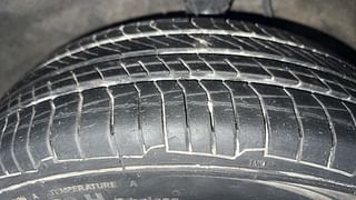 Used 2013 Maruti Suzuki Alto K10 [2010-2014] LXi CNG Petrol+cng Manual tyres LEFT FRONT TYRE TREAD VIEW