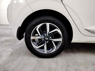 Used 2022 Hyundai Grand i10 Nios Asta AMT 1.2 Kappa VTVT Petrol Automatic tyres RIGHT REAR TYRE RIM VIEW