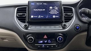 Used 2020 Hyundai Verna SX IVT Petrol Petrol Automatic interior MUSIC SYSTEM & AC CONTROL VIEW