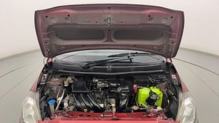 Used 2017 Datsun Go Plus [2014-2019] T Petrol Manual engine ENGINE & BONNET OPEN FRONT VIEW