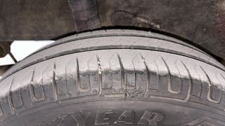 Used 2014 Datsun GO [2014-2019] T Petrol Manual tyres RIGHT REAR TYRE TREAD VIEW