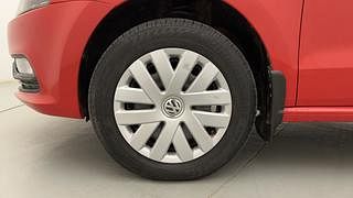 Used 2016 Volkswagen Polo [2014-2020] Comfortline 1.5 (D) Diesel Manual tyres LEFT FRONT TYRE RIM VIEW