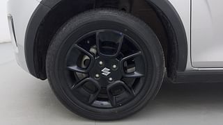 Used 2021 Maruti Suzuki Ignis Alpha MT Petrol Petrol Manual tyres LEFT FRONT TYRE RIM VIEW