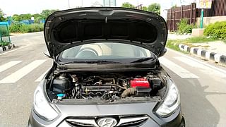 Used 2013 Hyundai Verna [2011-2015] Fluidic 1.6 VTVT SX Petrol Manual engine ENGINE & BONNET OPEN FRONT VIEW