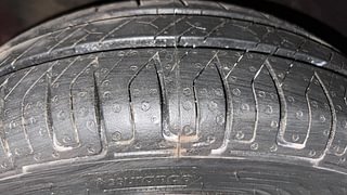 Used 2011 Hyundai Santro Xing [2007-2014] GLS Petrol Manual tyres LEFT FRONT TYRE TREAD VIEW