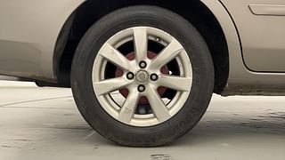 Used 2013 Nissan Sunny [2011-2014] XV Petrol Manual tyres RIGHT REAR TYRE RIM VIEW