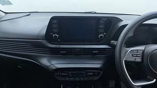 Used 2022 Hyundai New i20 Sportz 1.2 MT Petrol Manual interior MUSIC SYSTEM & AC CONTROL VIEW