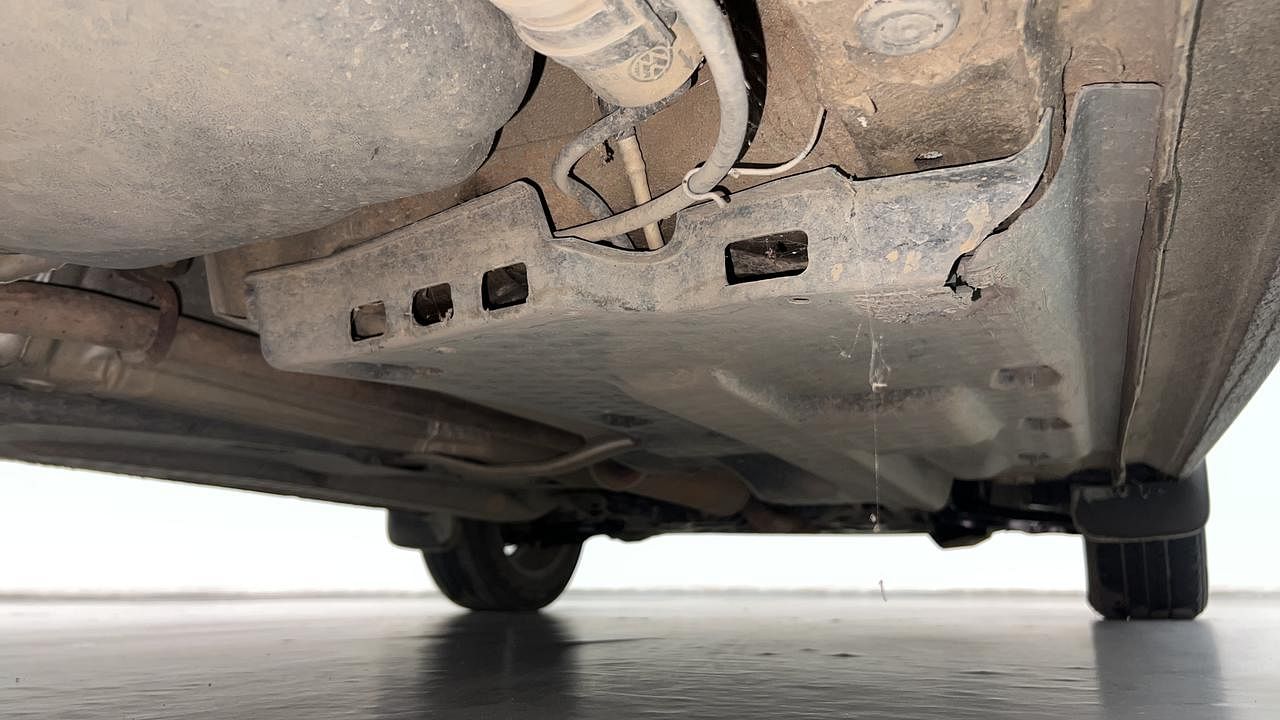 Used 2016 Volkswagen Polo [2015-2019] Highline1.2L (P) Petrol Manual extra REAR RIGHT UNDERBODY VIEW