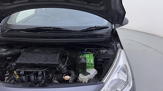 Used 2017 Hyundai Grand i10 [2017-2020] Sportz (O) AT 1.2 Kappa VTVT Petrol Automatic engine ENGINE LEFT SIDE HINGE & APRON VIEW