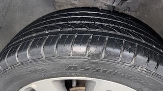 Used 2016 Hyundai Elite i20 [2014-2018] Asta 1.2 (O) Petrol Manual tyres LEFT FRONT TYRE TREAD VIEW