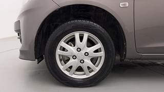 Used 2014 Honda Brio [2011-2016] V MT Petrol Manual tyres LEFT FRONT TYRE RIM VIEW