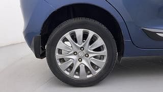 Used 2017 Maruti Suzuki Baleno [2015-2019] Zeta AT Petrol Petrol Automatic tyres RIGHT REAR TYRE RIM VIEW