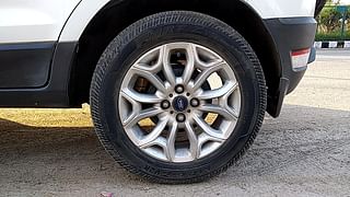 Used 2014 Ford EcoSport [2013-2015] Titanium 1.5L Ti-VCT AT Petrol Automatic tyres LEFT REAR TYRE RIM VIEW