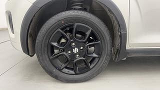 Used 2021 Maruti Suzuki Ignis Zeta AMT Petrol Petrol Automatic tyres LEFT FRONT TYRE RIM VIEW