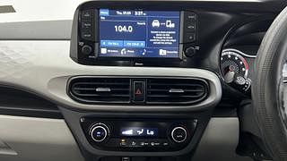 Used 2021 Hyundai Grand i10 Nios Sportz 1.2 Kappa VTVT Petrol Manual interior MUSIC SYSTEM & AC CONTROL VIEW