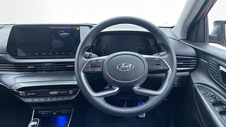 Used 2021 Hyundai New i20 Asta 1.0 Turbo DCT Dual Tone Petrol Automatic interior STEERING VIEW