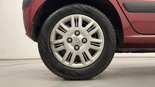 Used 2010 Hyundai Santro Xing [2007-2014] GLS Petrol Manual tyres RIGHT REAR TYRE RIM VIEW